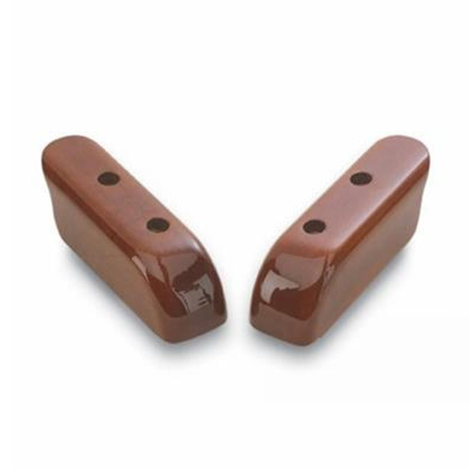 Kenworth Daylite Door Armrests -  Wooden