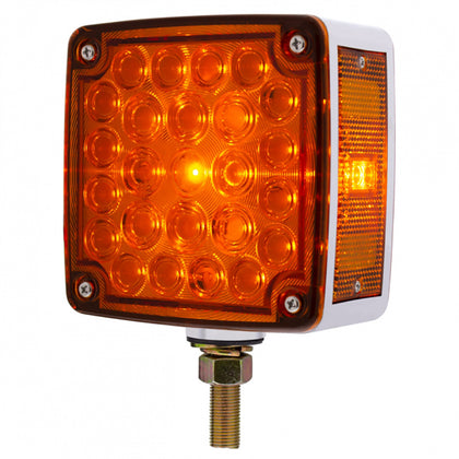 United Pacific 52 Diode 4.5" Square Double Faced Turn Signal Light