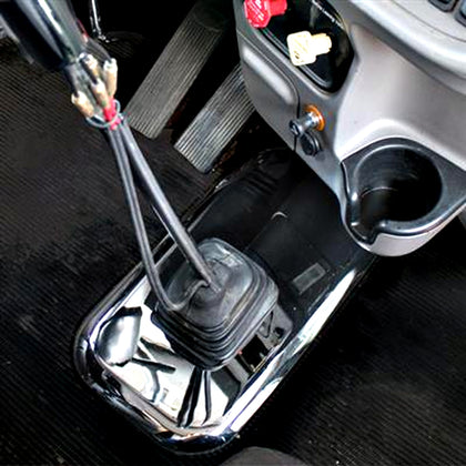 Peterbilt Chrome Shift Plate Cover 8 3/4" x 6 1/8"
