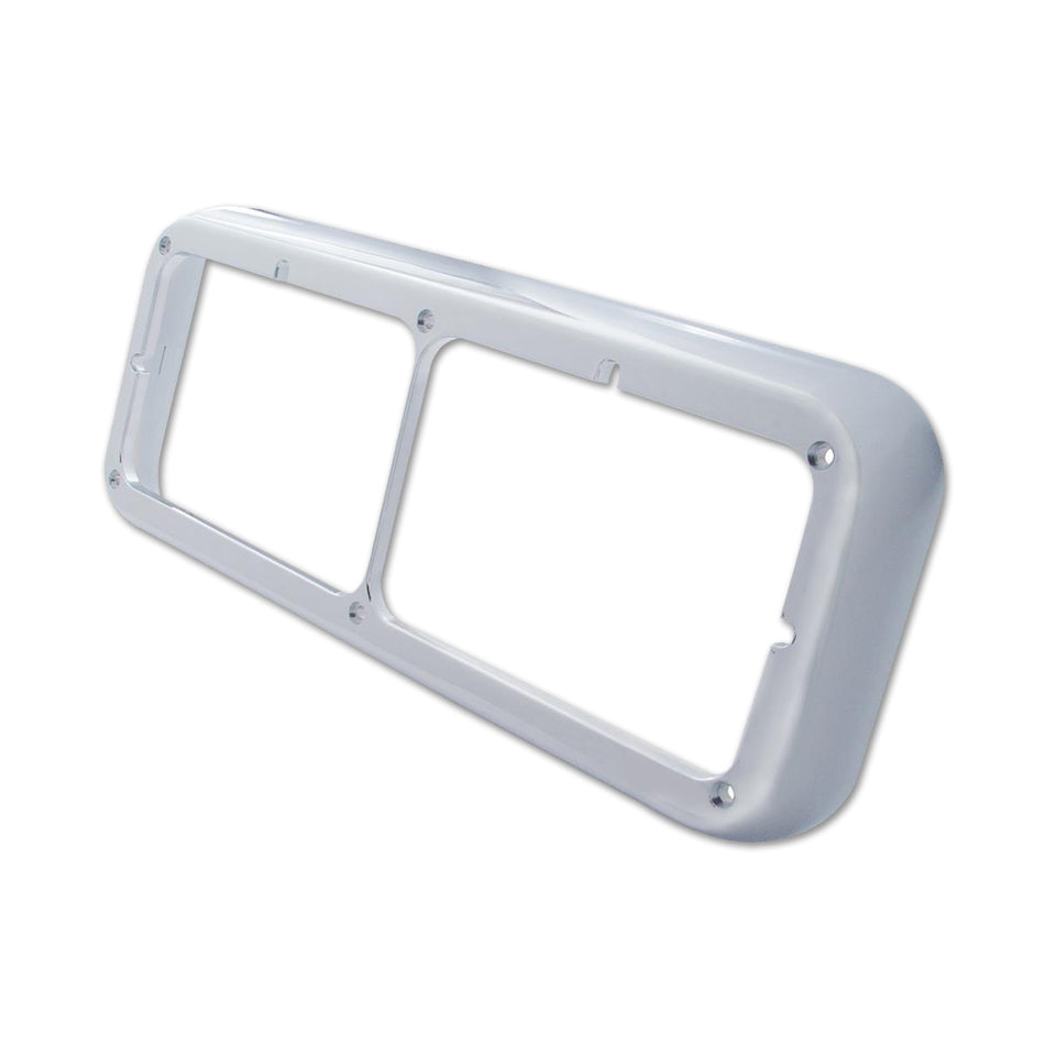 United Pacific Rectangular Dual Headlight Bezel - Berube's Truck Accessories