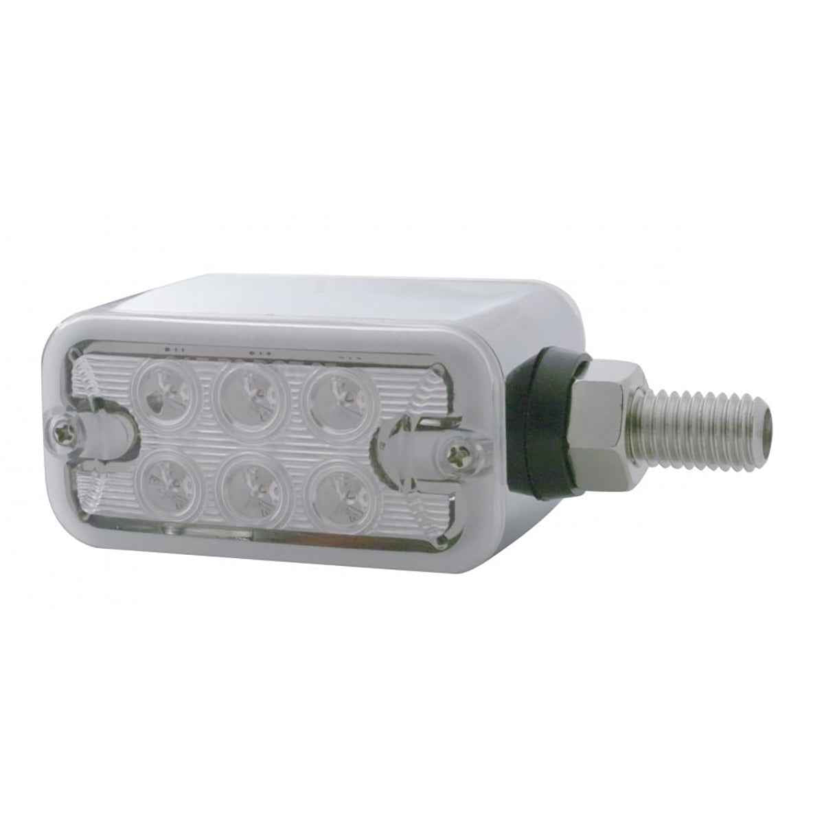 United Pacific Red/Amber Rectangle Double Face Dual Function Light