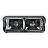 Universal LED Projection Headlights w LED Turn Signals